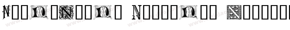 Ornamental Initials T字体转换